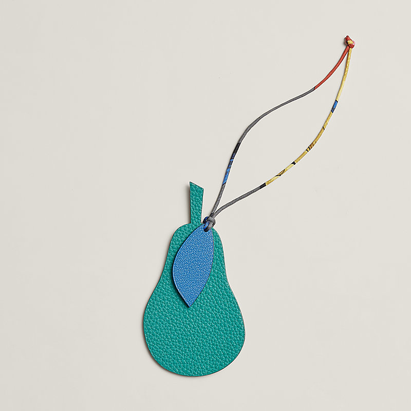 Pear and leaf charm | Hermès USA